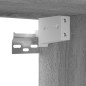 vidaXL Muebles para TV colgantes 3 uds madera gris Sonoma 60x30x30 cm