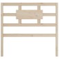 vidaXL Cabecero de cama madera maciza de pino 80,5x4x100 cm