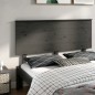 vidaXL Cabecero de cama madera maciza de pino gris 154x6x82,5 cm vidaXL Cabecero de cama madera maciza de pino gris 154x6x82,5 cm