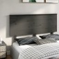 vidaXL Cabecero de cama madera maciza de pino gris 154x6x82,5 cm vidaXL Cabecero de cama madera maciza de pino gris 154x6x82,5 cm