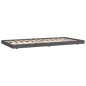 vidaXL Estructura de cama madera maciza de pino gris 100x200 cm vidaXL Estructura de cama madera maciza de pino gris 100x200 cm