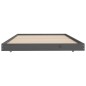 vidaXL Estructura de cama madera maciza de pino gris 100x200 cm vidaXL Estructura de cama madera maciza de pino gris 100x200 cm