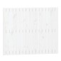 vidaXL Cabecero de cama de pared madera maciza pino blanco 108x3x90 cm vidaXL Cabecero de cama de pared madera maciza pino blanco 108x3x90 cm