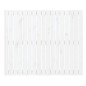 vidaXL Cabecero de cama de pared madera maciza pino blanco 108x3x90 cm vidaXL Cabecero de cama de pared madera maciza pino blanco 108x3x90 cm