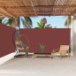 vidaXL Toldo lateral retráctil marrón 180x600 cm vidaXL Toldo lateral retráctil marrón 180x600 cm