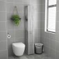 vidaXL Mueble de baño madera de ingeniería gris Sonoma 25x26,5x170 cm vidaXL Mueble de baño madera de ingeniería gris Sonoma 25x26,5x170 cm