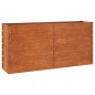 vidaXL Arriate oxidado de acero corten 160x40x77 cm vidaXL Arriate oxidado de acero corten 160x40x77 cm