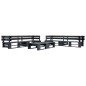 vidaXL Set de muebles de jardín de palets 6 piezas madera negro vidaXL Set de muebles de jardín de palets 6 piezas madera negro