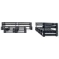vidaXL Set de muebles de jardín de palets 6 piezas madera negro vidaXL Set de muebles de jardín de palets 6 piezas madera negro