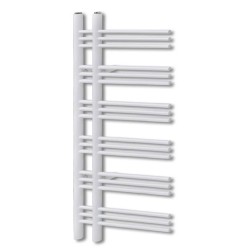 vidaXL Radiador toallero de baño en forma de E 600 x 1200 mm