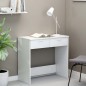 vidaXL Escritorio de madera contrachapada blanco 80x40x75 cm vidaXL Escritorio de madera contrachapada blanco 80x40x75 cm