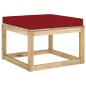 vidaXL Set de muebles de jardín 7 piezas con cojines madera impregnada vidaXL Set de muebles de jardín 7 piezas con cojines madera impregnada