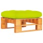 vidaXL Otomana de jardín de palets madera pino impregnada marrón miel vidaXL Otomana de jardín de palets madera pino impregnada marrón miel