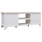 vidaXL Mueble para TV madera maciza de paulownia 108x30x40 cm vidaXL Mueble para TV madera maciza de paulownia 108x30x40 cm