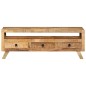 vidaXL Mueble de TV madera maciza de mango 110x30x40 cm vidaXL Mueble de TV madera maciza de mango 110x30x40 cm