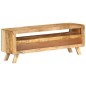 vidaXL Mueble de TV madera maciza de mango 110x30x40 cm vidaXL Mueble de TV madera maciza de mango 110x30x40 cm