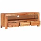 vidaXL Mueble de TV de madera maciza de acacia 110x30x40 cm vidaXL Mueble de TV de madera maciza de acacia 110x30x40 cm