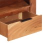vidaXL Mueble de TV de madera maciza de acacia 110x30x40 cm vidaXL Mueble de TV de madera maciza de acacia 110x30x40 cm