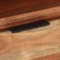 vidaXL Mueble de TV de madera maciza de acacia 110x30x40 cm vidaXL Mueble de TV de madera maciza de acacia 110x30x40 cm