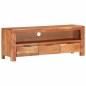vidaXL Mueble de TV de madera maciza de acacia 110x30x40 cm vidaXL Mueble de TV de madera maciza de acacia 110x30x40 cm