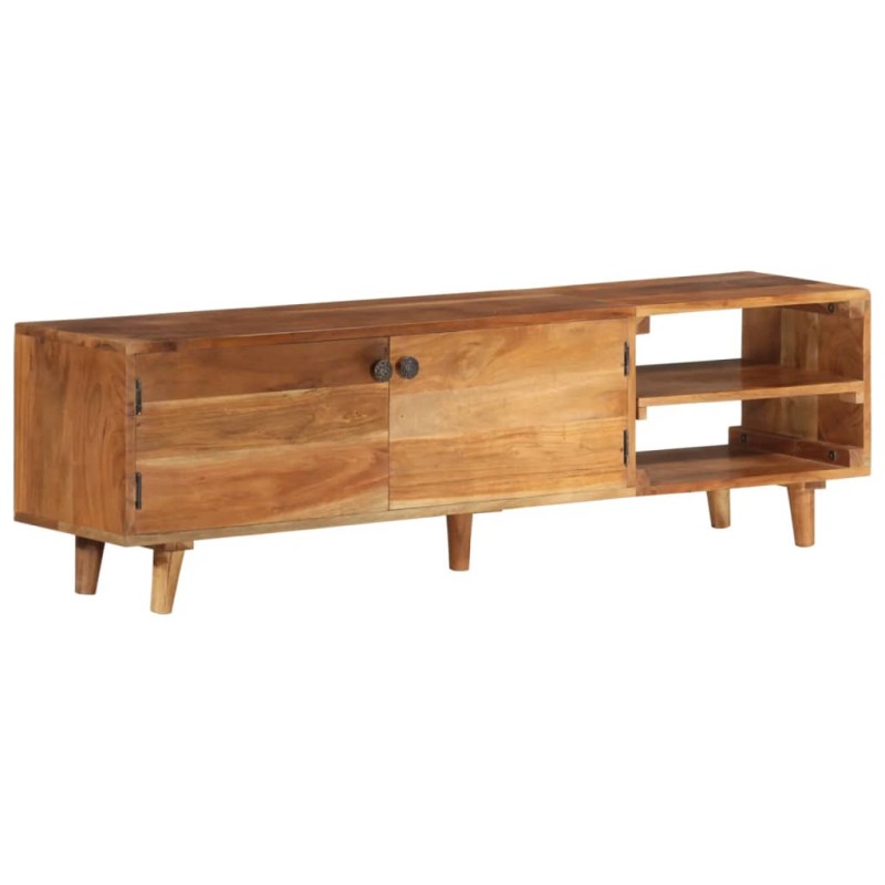 vidaXL Mueble de TV madera acacia con acabado miel 140x30x40 cm vidaXL Mueble de TV madera acacia con acabado miel 140x30x40 cm