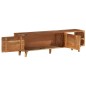 vidaXL Mueble de TV madera acacia con acabado miel 140x30x40 cm vidaXL Mueble de TV madera acacia con acabado miel 140x30x40 cm