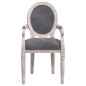 vidaXL Silla de comedor terciopelo gris oscuro 54x56x96,5 vidaXL Silla de comedor terciopelo gris oscuro 54x56x96,5