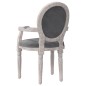vidaXL Silla de comedor terciopelo gris oscuro 54x56x96,5 vidaXL Silla de comedor terciopelo gris oscuro 54x56x96,5