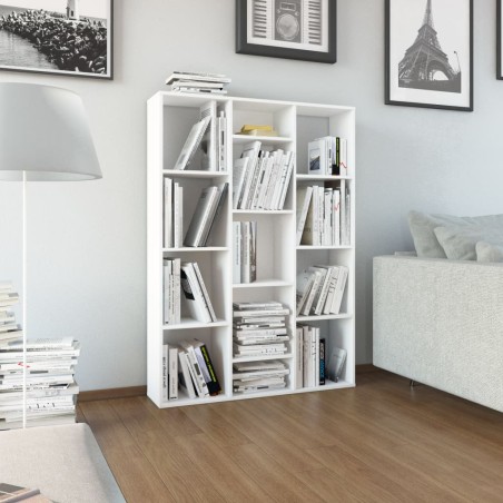 vidaXL Divisor/estantería de espacio madera contrachapada 100x24x140cm