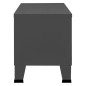 vidaXL Mueble de TV industrial metal antracita 105x35x42 cm