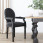 vidaXL Silla de comedor terciopelo negro 54x56x96,5 vidaXL Silla de comedor terciopelo negro 54x56x96,5