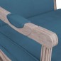 vidaXL Sillón de terciopelo azul 64x64x90 cm