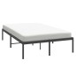 vidaXL Estructura de cama de metal negro 120x190 cm vidaXL Estructura de cama de metal negro 120x190 cm