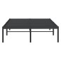 vidaXL Estructura de cama de metal negro 120x190 cm vidaXL Estructura de cama de metal negro 120x190 cm