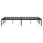 vidaXL Estructura de cama de metal negro 120x190 cm vidaXL Estructura de cama de metal negro 120x190 cm