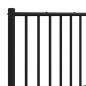 vidaXL Cabecero de metal negro 120 cm vidaXL Cabecero de metal negro 120 cm