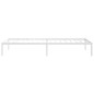 vidaXL Estructura de cama de metal blanco 80x200 cm vidaXL Estructura de cama de metal blanco 80x200 cm