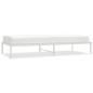 vidaXL Estructura de cama de metal blanca 90x200 cm vidaXL Estructura de cama de metal blanca 90x200 cm