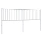 vidaXL Cabecero de metal blanco 180 cm vidaXL Cabecero de metal blanco 180 cm