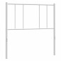 vidaXL Cabecero de metal blanco 90 cm vidaXL Cabecero de metal blanco 90 cm