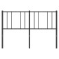 vidaXL Cabecero de metal negro 160 cm vidaXL Cabecero de metal negro 160 cm