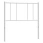 vidaXL Cabecero de metal blanco 75 cm