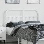 vidaXL Cabecero de metal blanco 120 cm vidaXL Cabecero de metal blanco 120 cm