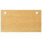 vidaXL Tablero de escritorio de bambú 100x60x1,5 cm vidaXL Tablero de escritorio de bambú 100x60x1,5 cm