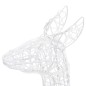 vidaXL Familia de renos de Navidad acrílico 300 LEDs azules vidaXL Familia de renos de Navidad acrílico 300 LEDs azules
