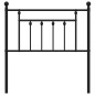 vidaXL Cabecero de metal negro 80 cm vidaXL Cabecero de metal negro 80 cm