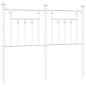 vidaXL Cabecero de metal blanco 120 cm vidaXL Cabecero de metal blanco 120 cm