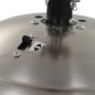 vidaXL Ventilador de techo adornado con lámpara 128 cm marrón vidaXL Ventilador de techo adornado con lámpara 128 cm marrón