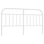 vidaXL Cabecero de metal blanco 160 cm vidaXL Cabecero de metal blanco 160 cm