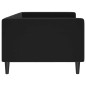 vidaXL Sofá cama terciopelo negro 90x200 cm vidaXL Sofá cama terciopelo negro 90x200 cm